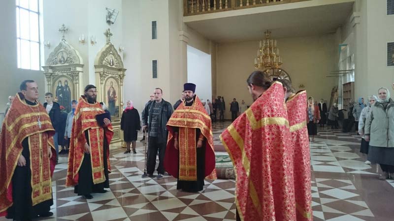 Богослужение в честь празднования памяти святого великомученика Георгия Победоносца